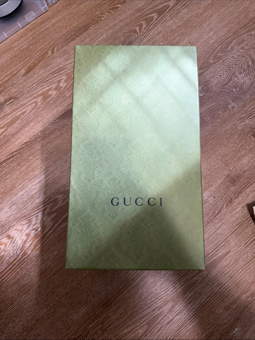 Gucci Black GG Canvas Low-Top Sneaker with Green and Red Web